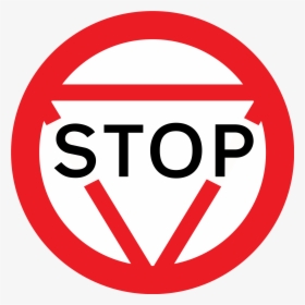 Transparent Stop Sign Png - Stop Sign Uk Highway Code, Png Download, Free Download