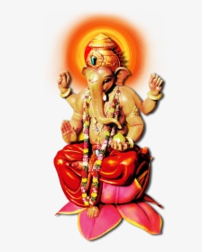 Sri Ganesh Hd Transparent Png Images Ganesh Chaturthi- - Mumbai Cha Raja Old, Png Download, Free Download