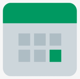 Icons8 Flat Planner Green Calendar - Calendar Png File, Transparent Png, Free Download