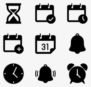 Time & Calendar - Time Calendar Icon, HD Png Download, Free Download
