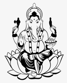 Collection Of Free Drawing Free Ganesha Download On - Ganesh Ji Clipart Png, Transparent Png, Free Download