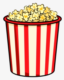 Popcorn Clip Art - Popcorn Clipart, HD Png Download, Free Download