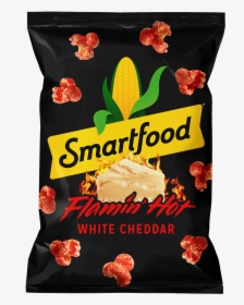 Smartfood® Flamin’ Hot® White Cheddar Flavored Popcorn, HD Png Download, Free Download