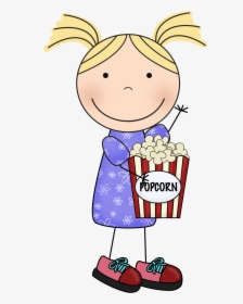 Scrappin Doodles Popcorn - Scrappin Doodles Food Clipart, HD Png Download, Free Download