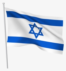 Israel Flag Png - Israel Flag Transparent Background, Png Download, Free Download