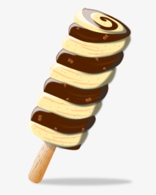 Ice Cream Png - Chocolate Ice Pop Ice Cream, Transparent Png, Free Download