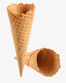Wafer Ice Cream Png Transparent Image - Ice Cream Cone Transparent Png, Png Download, Free Download