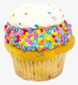 Funfetti Cupcake - Cupcake, HD Png Download, Free Download