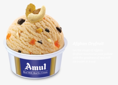 Chocobar Ice Cream Png - Amul Afghan Dry Fruit Ice Cream, Transparent Png, Free Download