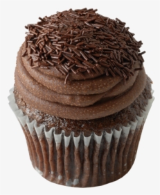Classic Chocolate Cupcake - Chocolate Cupcake Png Transparent, Png Download, Free Download