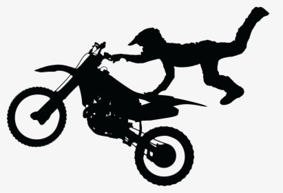 Motocross Silhouette, HD Png Download, Free Download