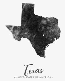 Texas Map Grunge, HD Png Download, Free Download