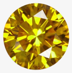 Diamond - Yellow Gem Transparent Background, HD Png Download, Free Download