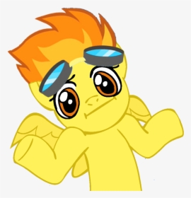 My Little Pony Png Meme Clipart , Png Download - My Little Pony Shrug, Transparent Png, Free Download