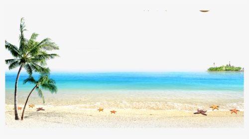 Beach Sea Computer File - Sea Beach Png, Transparent Png, Free Download