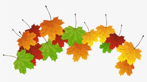Fall Leaves Png Clipart Image - Clipart Fall Flower Leaves, Transparent Png, Free Download