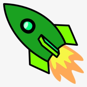 Green Rocket Svg Clip Arts - Rockets Clipart, HD Png Download, Free Download
