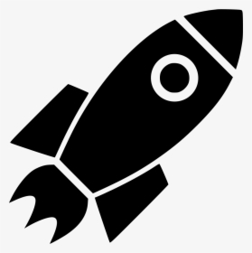 Rocket - White Launch Icon Png, Transparent Png, Free Download