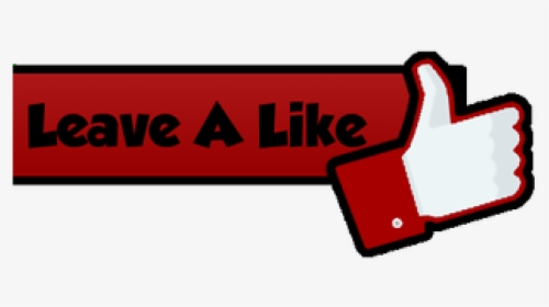 Leave A Like Png, Transparent Png, Free Download
