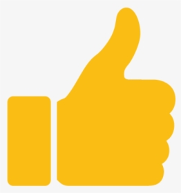 Yellow Like Icon Png, Transparent Png, Free Download