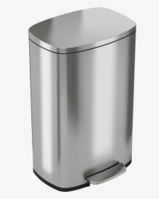 Trash Can Png Pic Background - Trash Can With Lid, Transparent Png, Free Download