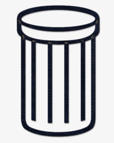 Symbol Icon Trash Can - Trash Bin Clipart Png, Transparent Png, Free Download