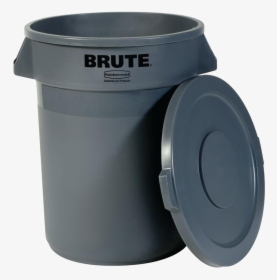 Trash Can Png Pic - Trash Can With Lid Open, Transparent Png, Free Download