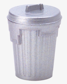 1 Inch Scale Dollhouse Miniature Garbage Can - Garbage Can, HD Png Download, Free Download