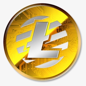 Currency Litecoin Bitcoin Virtual Cash Png File Hd - Lite Coin Png, Transparent Png, Free Download