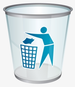 Trash Can Clipart Png Image - Pick Up Trash Clipart, Transparent Png, Free Download