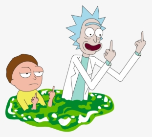 Rick And Morty Portal Clipart - Rick And Morty Png, Transparent Png, Free Download