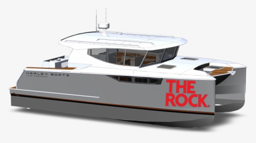 Herley Boat Hybrid Catamaran Drawing - Luxury Yacht, HD Png Download, Free Download