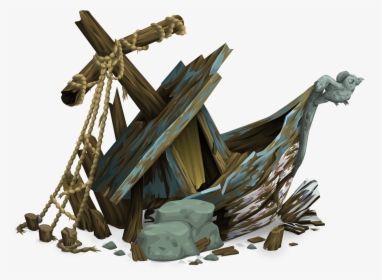 Shipwreck Png, Transparent Png, Free Download