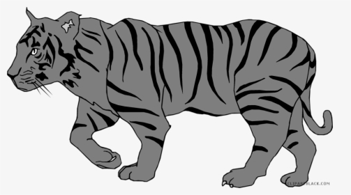 Animal Free Black Images Clipartblack - Tiger Clipart Png, Transparent Png, Free Download