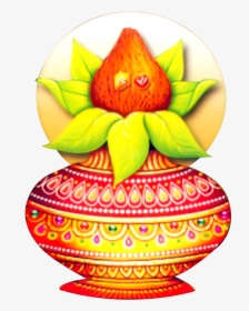 Pooja High Resolution Kalash Png Icon - Wedding Kalash Png, Transparent Png, Free Download