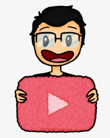 Youtube Play Button Transparent Png - Cartoon Logo For Youtube, Png Download, Free Download