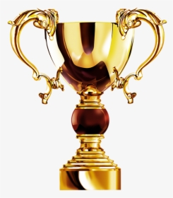 Golden Trophy Cup Image Png 3d Hd - Golden Cup Png, Transparent Png, Free Download