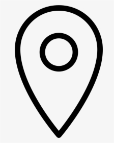 Transparent White Location Icon Png Png Download Kindpng
