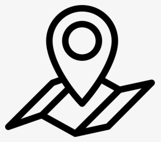 Map Location Outline - Map Location Icon Png, Transparent Png, Free Download