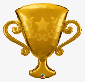 Gold Trophy Png , Png Download - Balão De Troféu, Transparent Png, Free Download