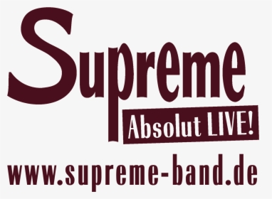 Supreme Logo Mit Internetadresse Rot - Supreme, HD Png Download, Free Download