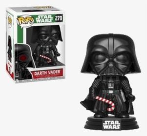 Funko Pop Star Wars 279 Christmas Darth Vader - Dark Vader Funko Pop, HD Png Download, Free Download