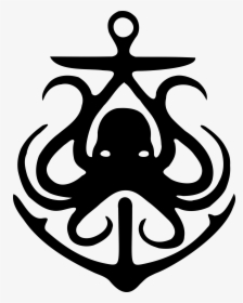 Octopus Anchor Clip Arts - Octopus Garden Asheville, HD Png Download, Free Download