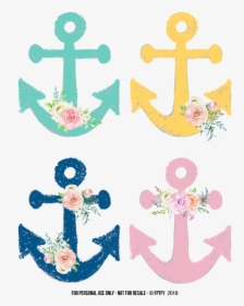 Free Journaling Anchors And - Transparent Background Free Anchor Clipart, HD Png Download, Free Download