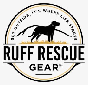 Logo Ruff Rescue Gear - Hunting Dog, HD Png Download, Free Download