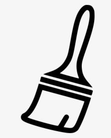 Large Paint Brush - Paint Brush Icon Png, Transparent Png, Free Download