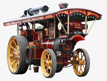 Steam Powered Road-locomotive From England - Steam Powered Vehicles, HD Png Download, Free Download