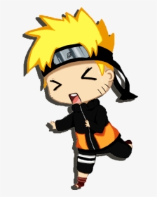 Transparent Naruto Clipart Naruto Running Chibi Hd Png Download Kindpng