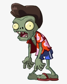 Cartoon Zombie Png Pic - Plants Vs Zombies Vector, Transparent Png, Free Download