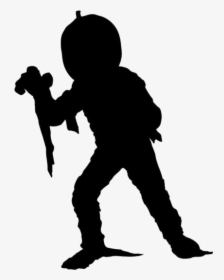 Transparent Background Zombie Png - Silhouette, Png Download, Free Download